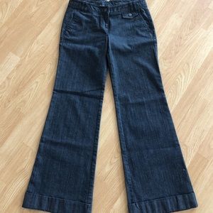 LOFT wide legged jeans